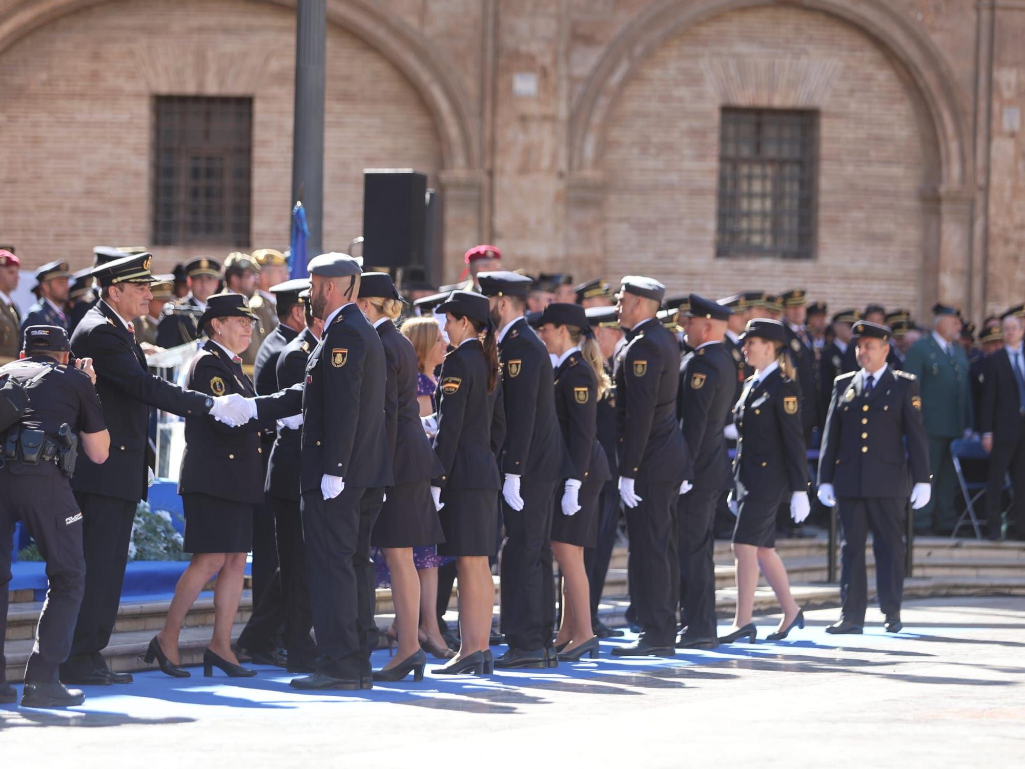 La Policía Nacional de Valencia celebra el Día de los Santos Ángeles Custodios