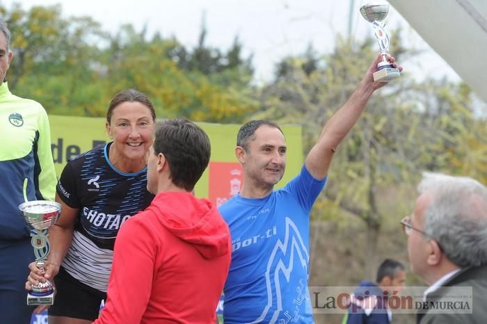 Llegada y entrega de trofeos de El Valle Trail