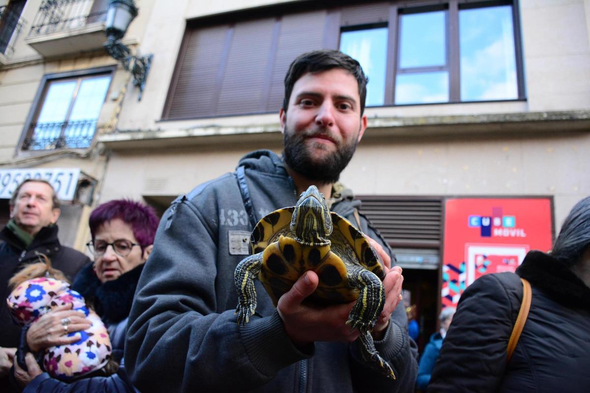 En imágenes | Bendición de los animales por San Antón en la iglesia de San Pablo
