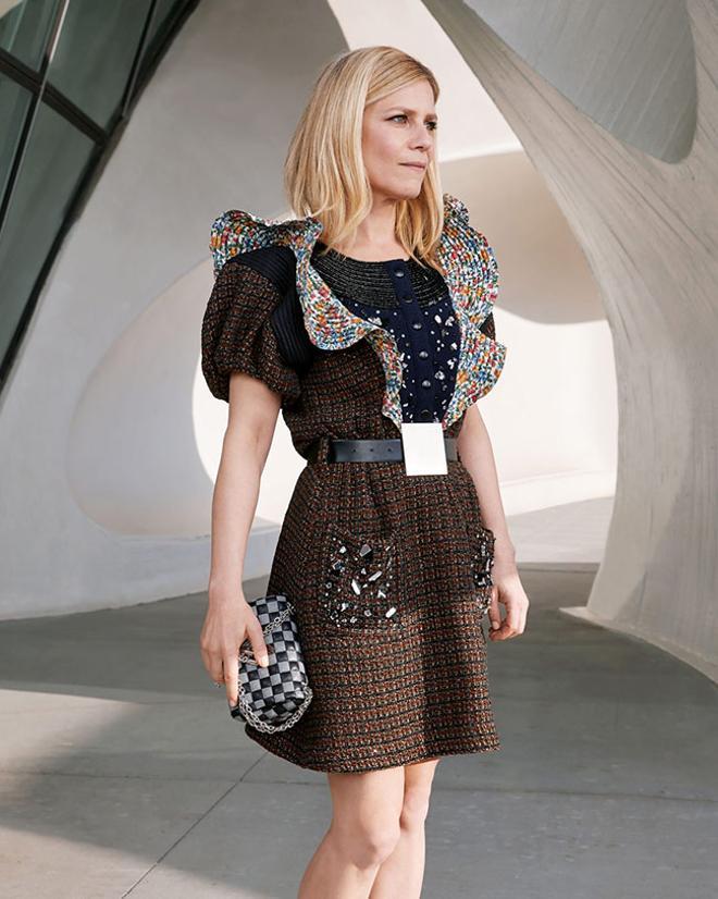 Marina Fois, con look de Vuitton y bolso Twist