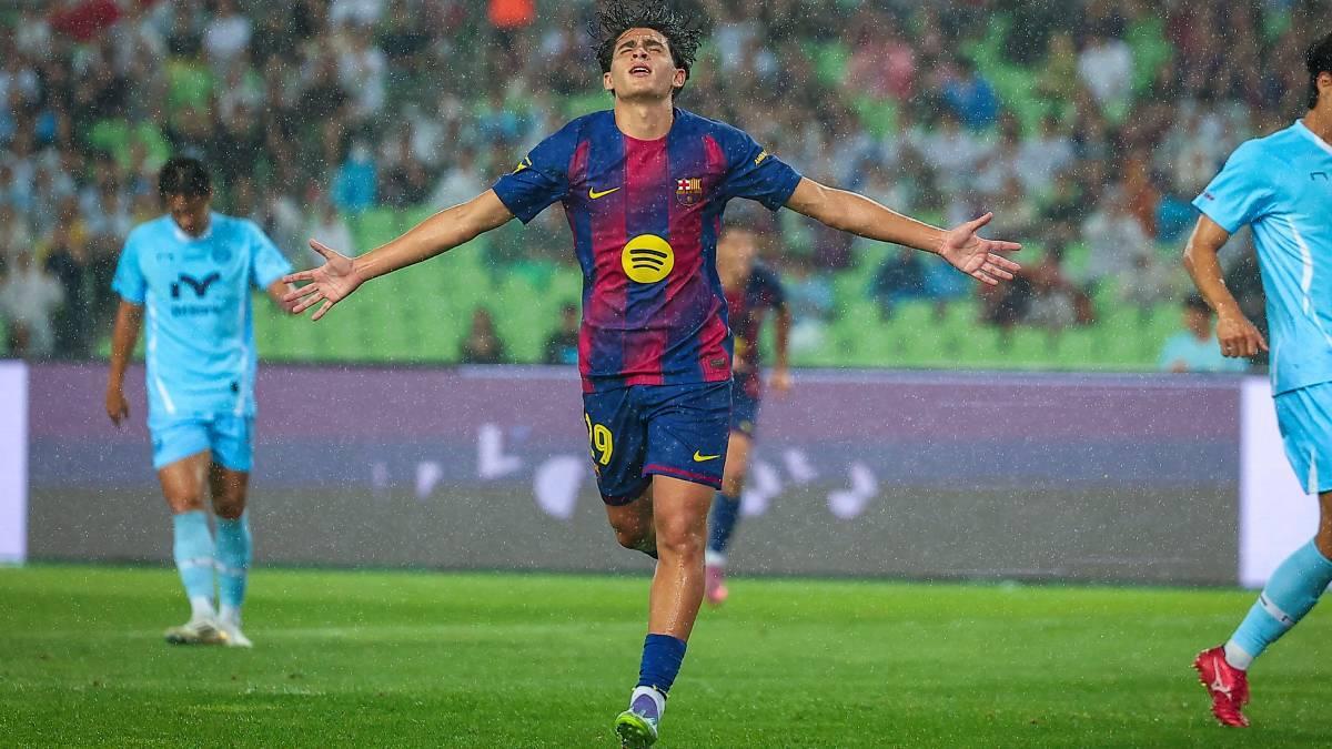 El gol de Toni Fernández ante el Daegu