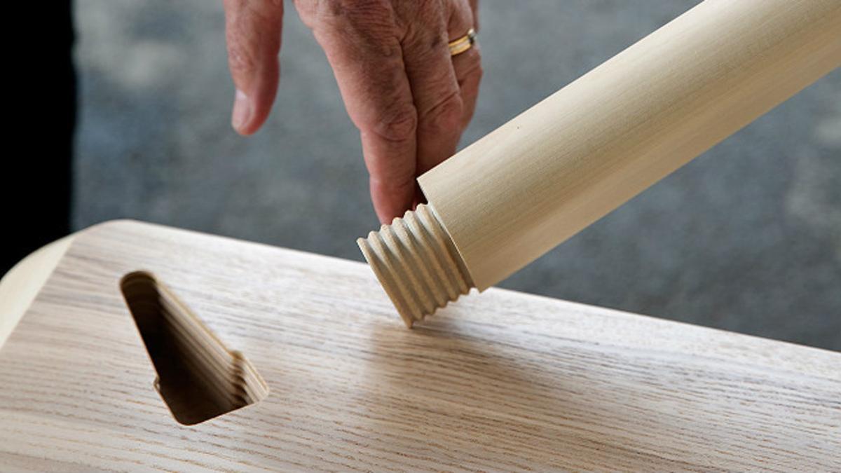 El nuevo sistema de fijación 'wedge'dowel' de Ikea