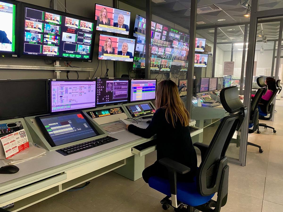 Imagen de los estudios de producción de À Punt