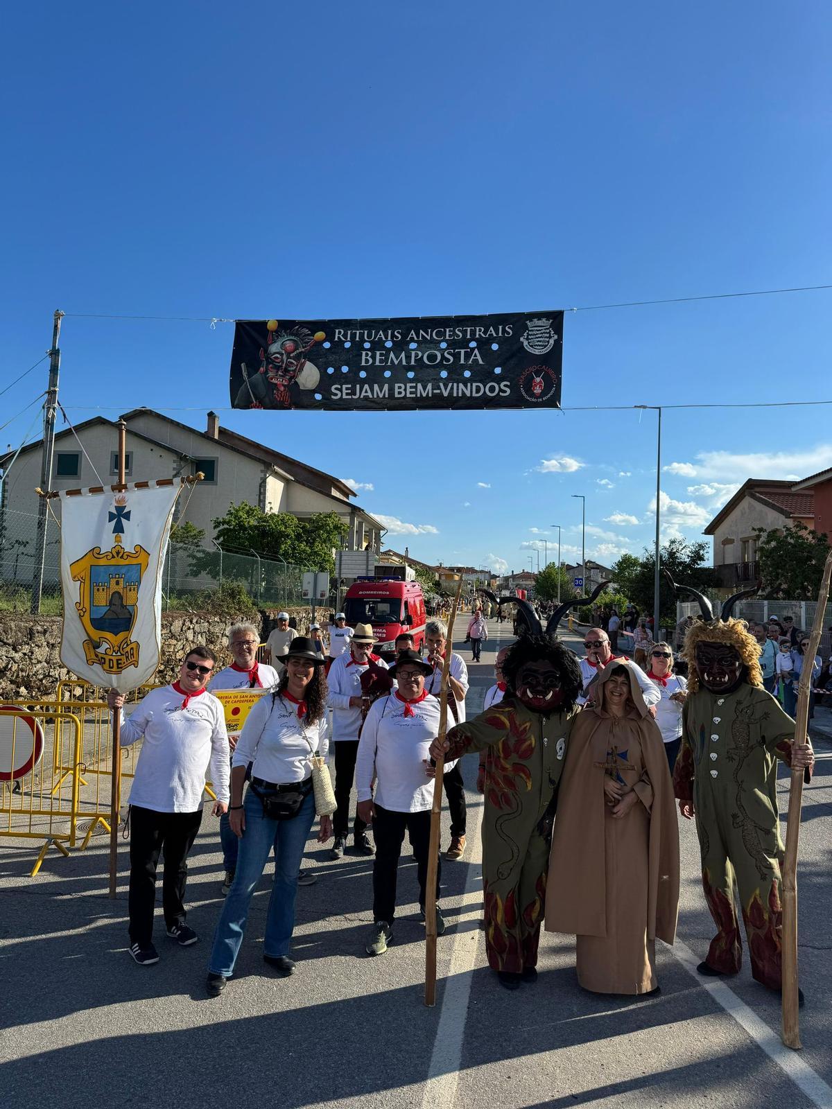 FOTOS | Sant Antoni de Capdepera participa en un encuentro internacional de rituales ancestrales en Portugal