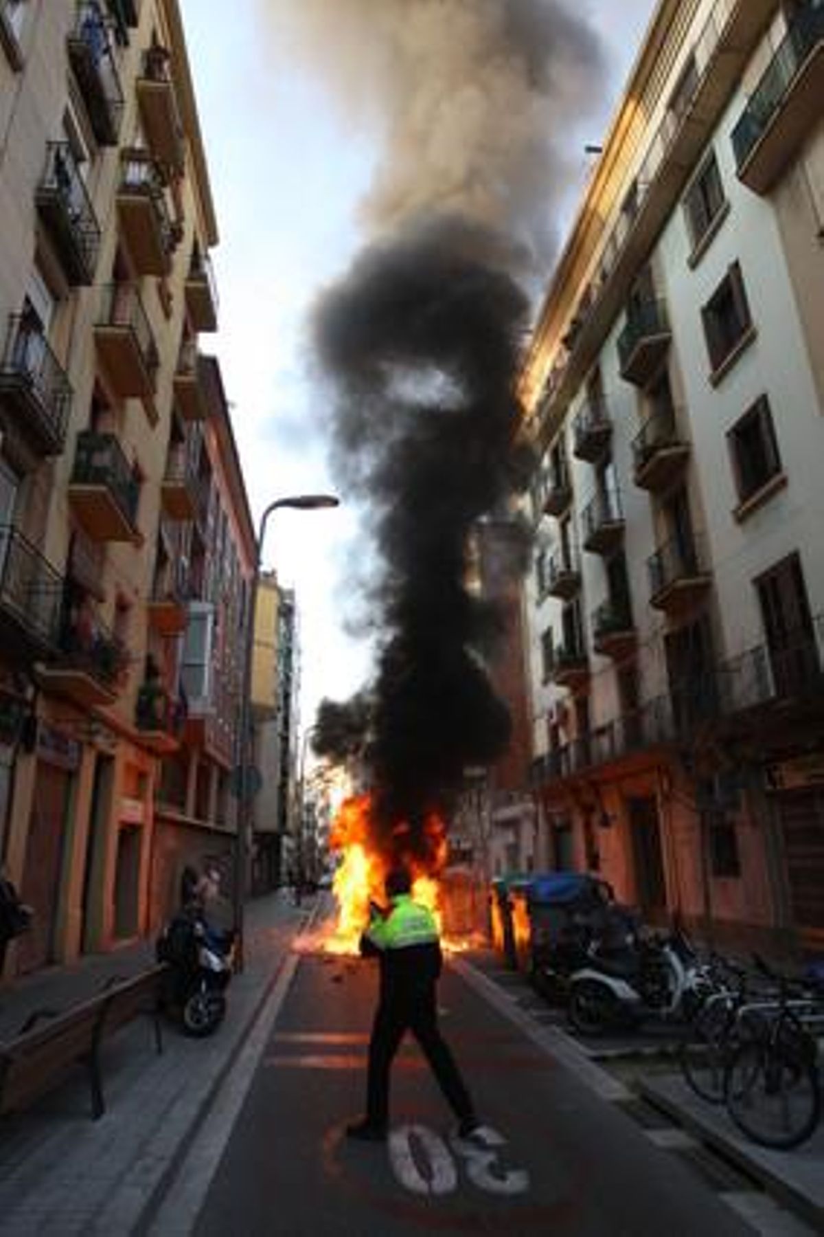 Los incidentes del 29-M, vistos por Ricard Cugat.