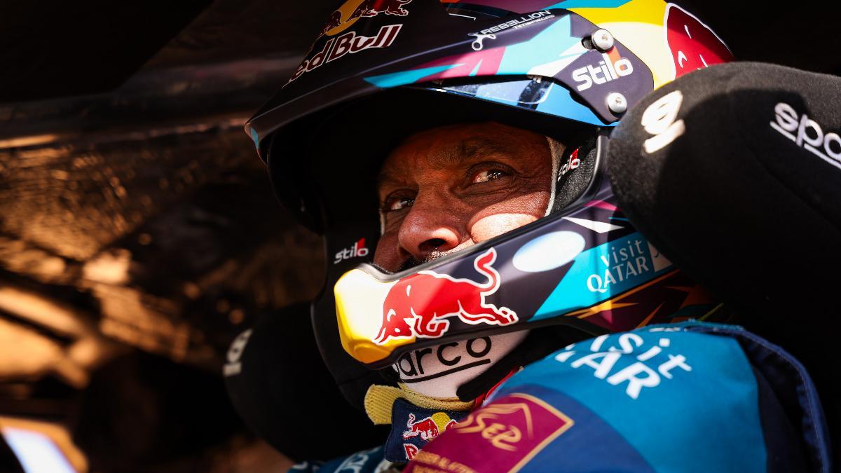 Nasser Al-Attiyah se marchó a casa tras la novena etapa, en la que su Hunter volvió a fallar