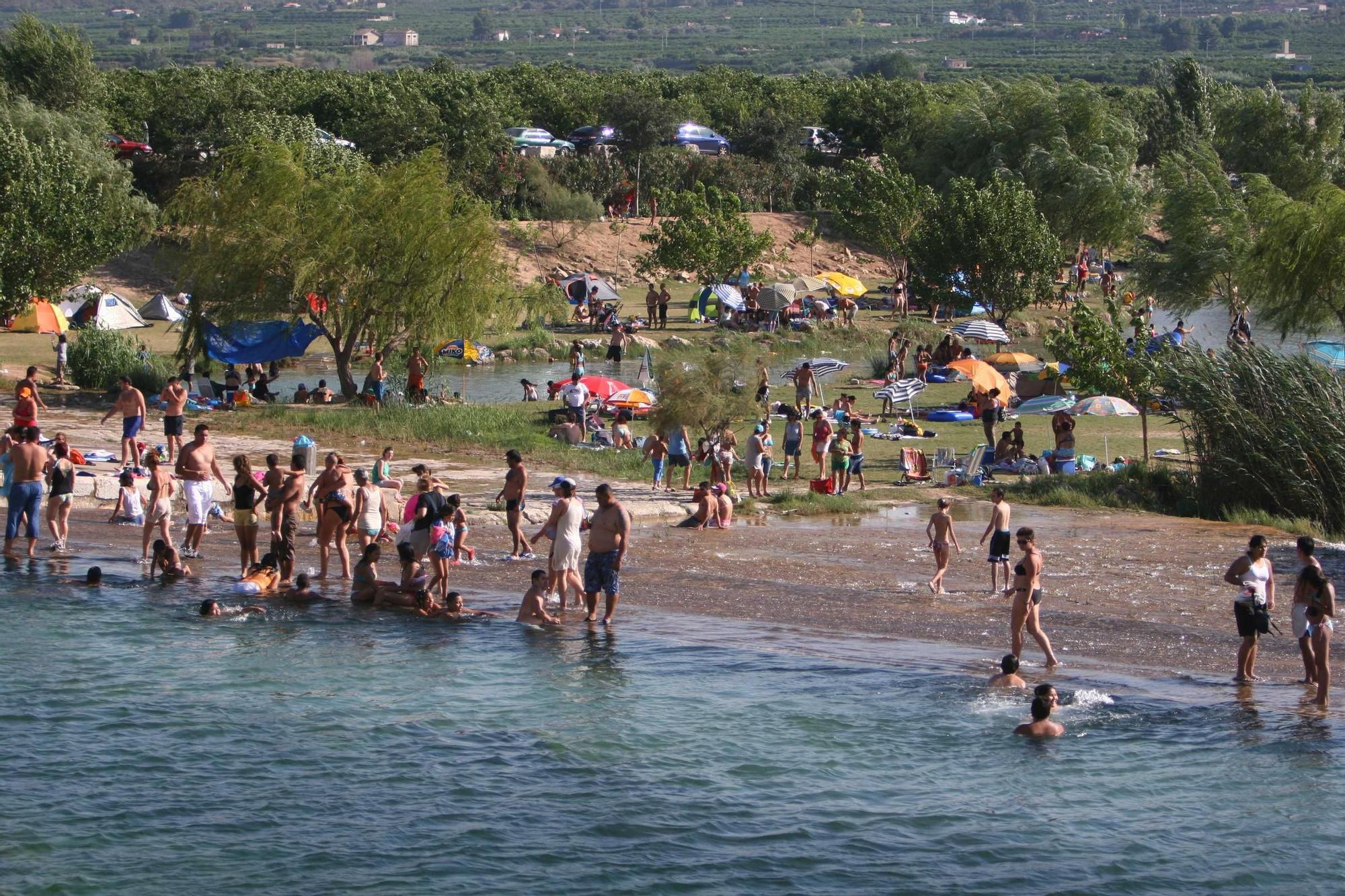 Playas de la Ribera sin arena ni agua salada