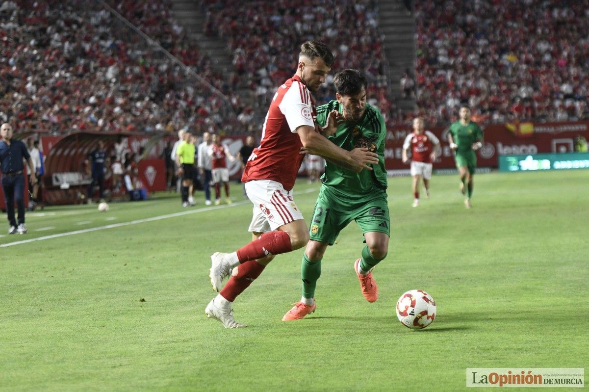 Así fue el encuentro del play off del Real Murcia y el Nástic en la lucha por el ascenso