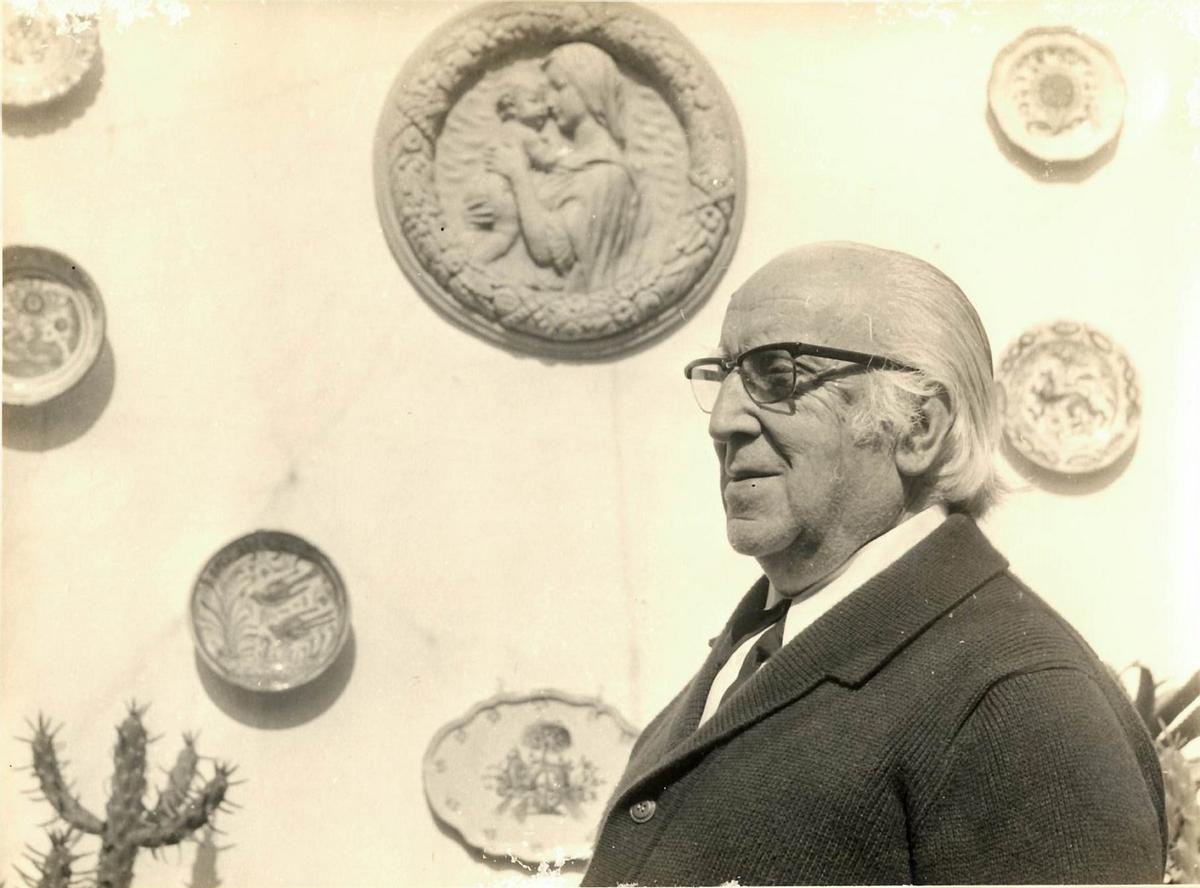 El prestigioso ceramista Juan Ruiz de Luna Arroyo.