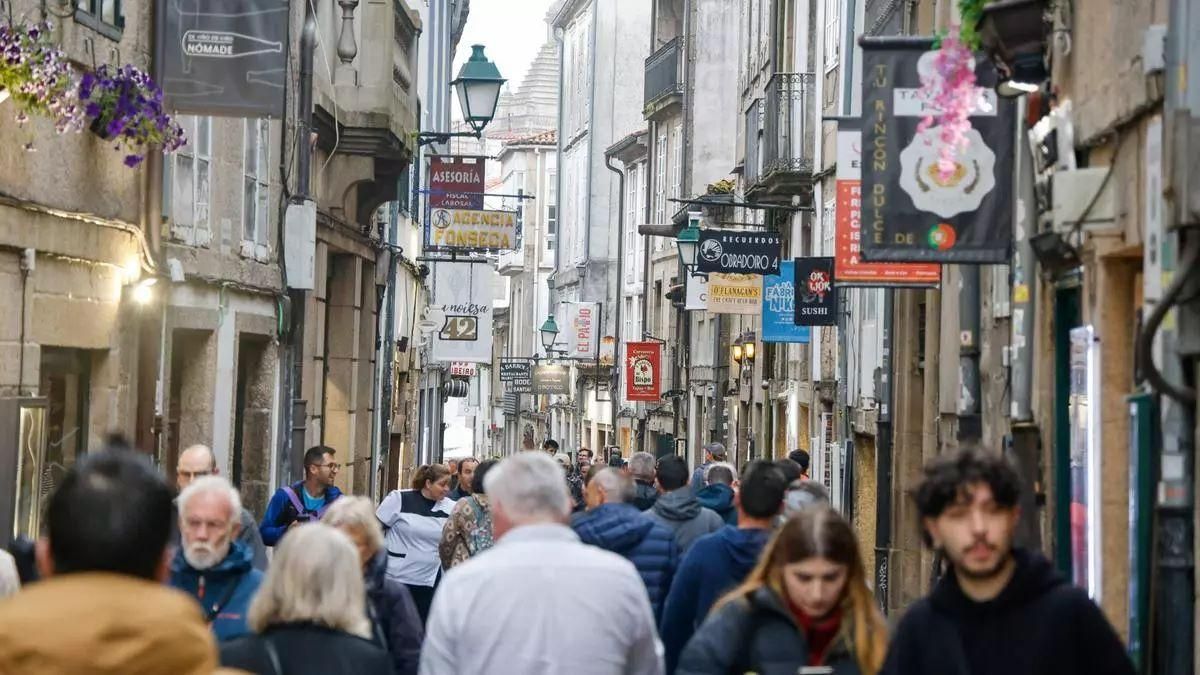 Esta calle concentra 80 establecimientos de hostelería en 150 metros.