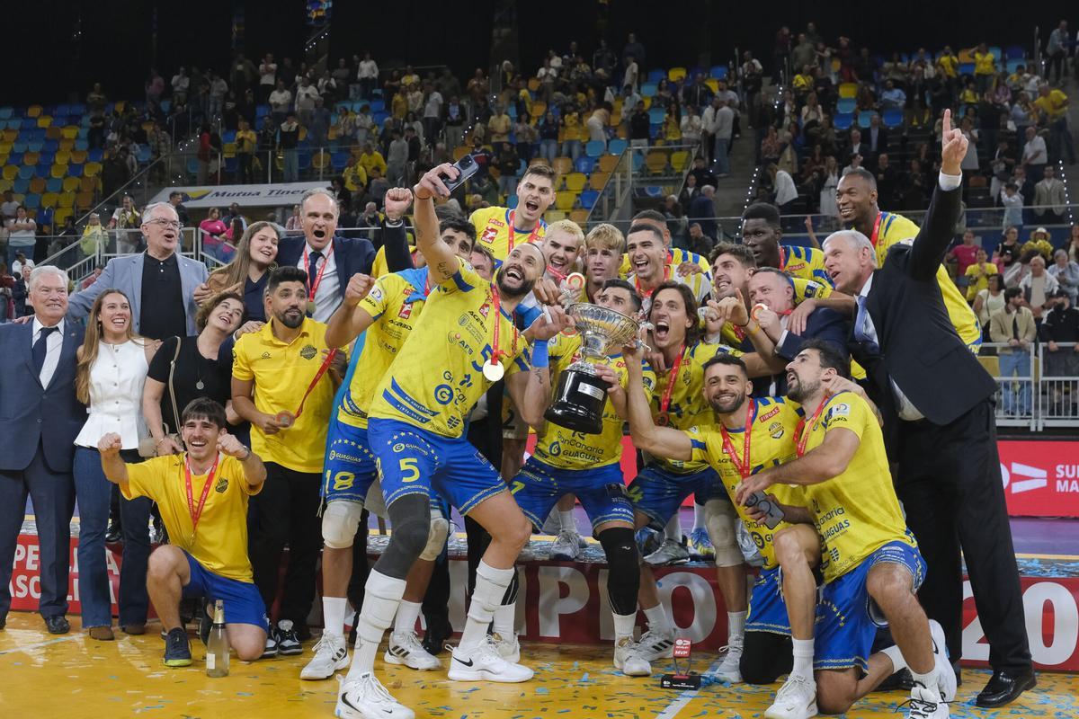 15-05-2026 LAS PALMAS DE GRAN CANARIA. CV Guaguas # CV Melilla, segundo partido de la final de la Superliga de voleibol  | 15/05/2026 | Fotógrafo: Andrés Cruz