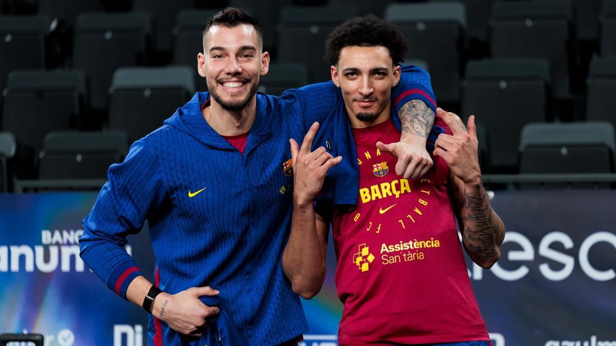 Willy Hernangómez y Miles Norris, en el Roig Arena
