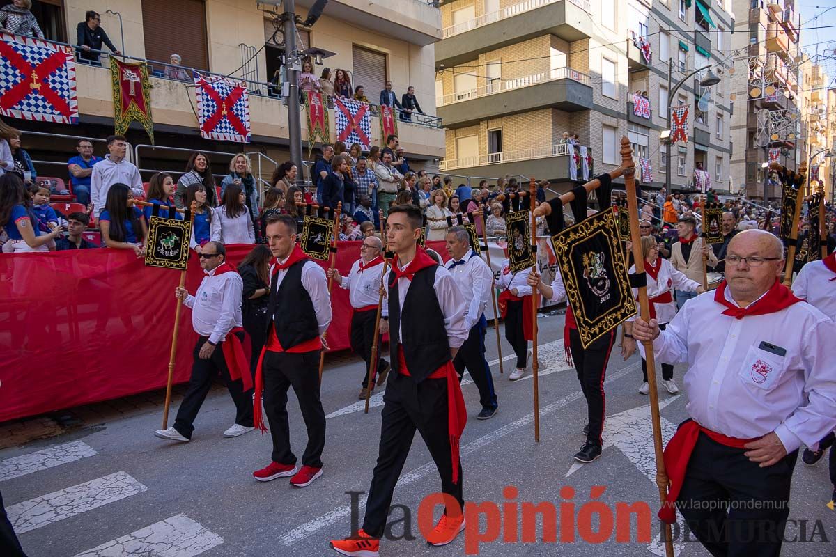 Procesión de subida a la Basílica en las Fiestas de Caravaca (Bando de los Caballos del vino)