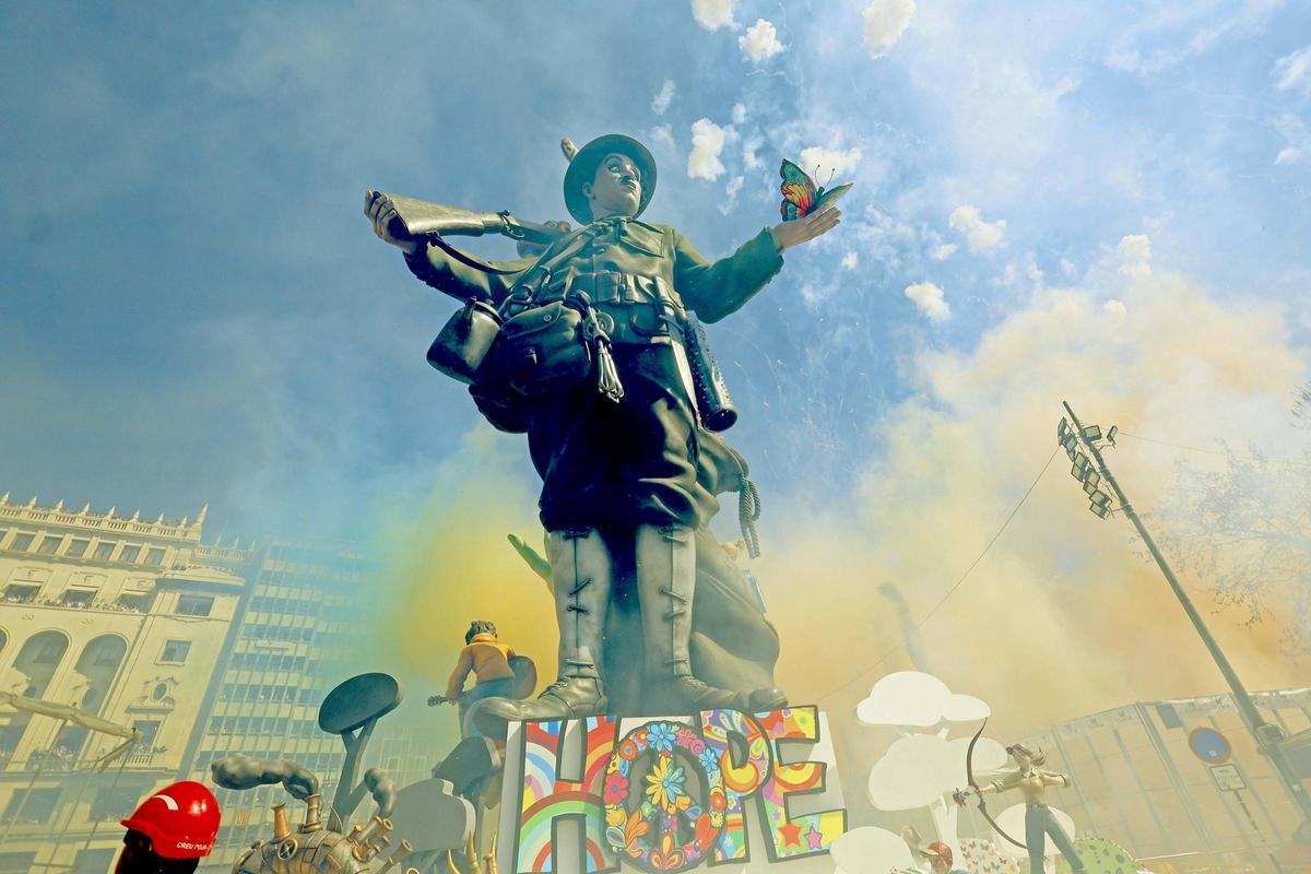Programa de actos de las Fallas 2026 en València.
