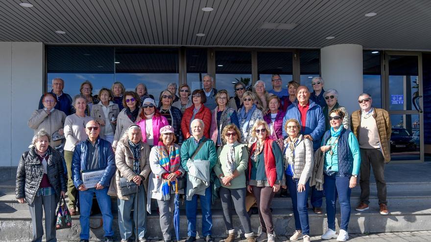 Visita de los alumnos de Peritia et doctrina de la ULPGC al periódico LA PROVINCIA