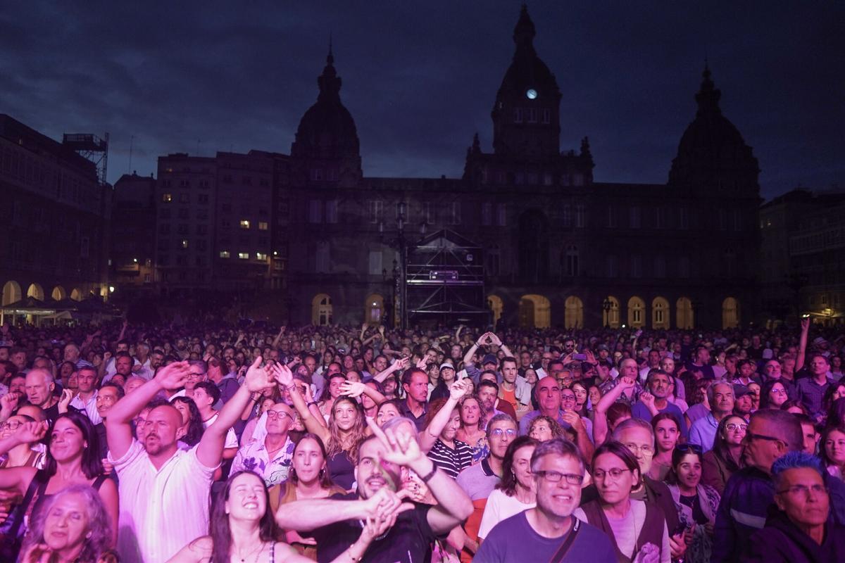 El grupo de indie barcelonés ha sido uno de los principales atractivos de la inauguración de esta 39 edición del festival coruñés.