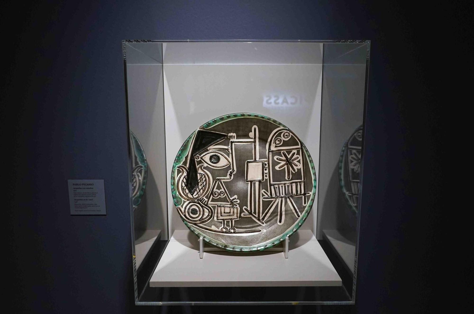 La exposición titulada 'Picasso: imágenes cerámicas', ya visitable en la Casa Natal de Picasso.