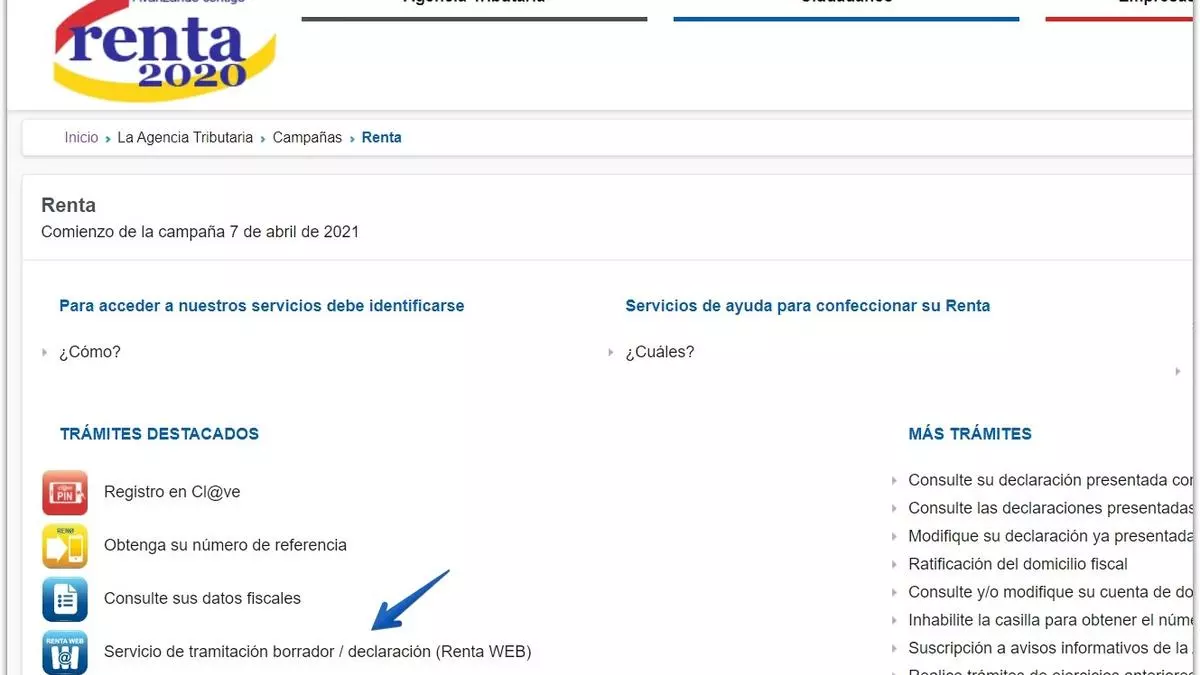 ¿Quién puede obtener el borrador de la declaración?