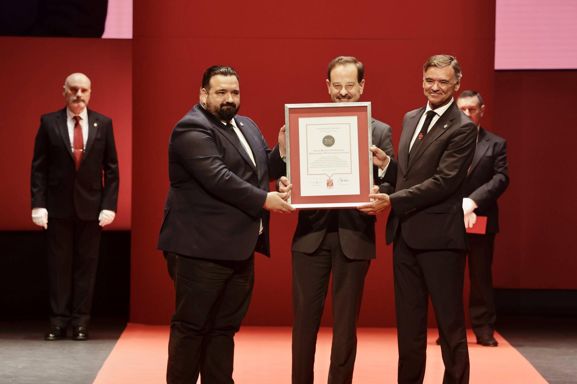 Entrega de las medallas de la ciudad de Gijón