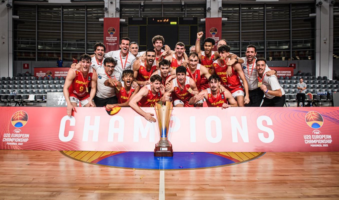 Guillem Ferrando y Millán Jiménez, campeones de Europa con España sub-20