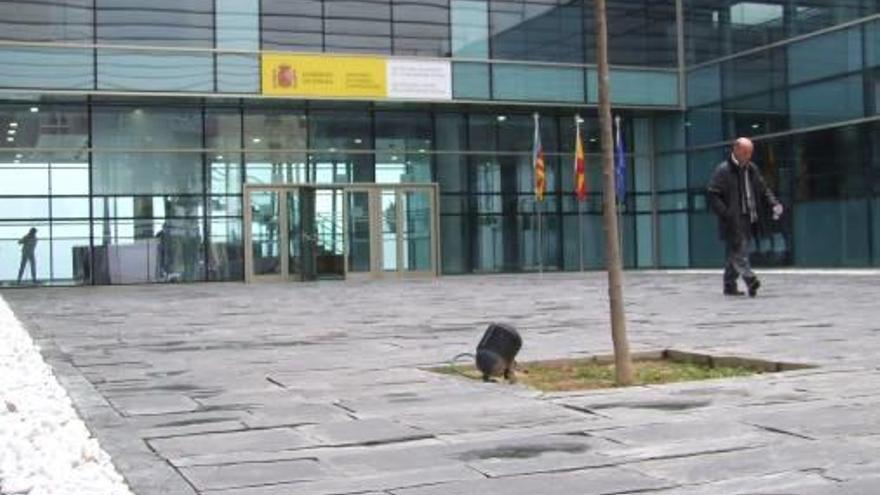 Imagen del edificio de la Tesorería de la Seguridad Social.