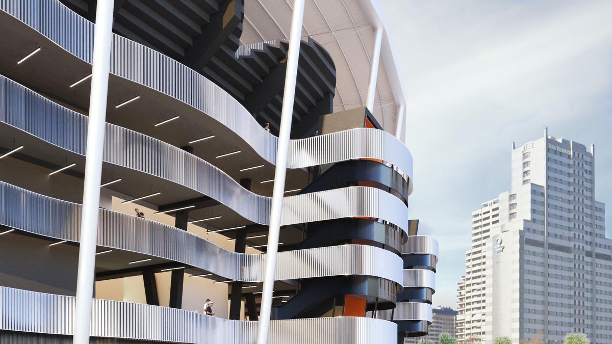 Así será el Nou Mestalla del Valencia CF