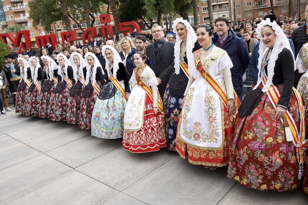 Las mejores imágenes de la 'mascletá' de Murcia