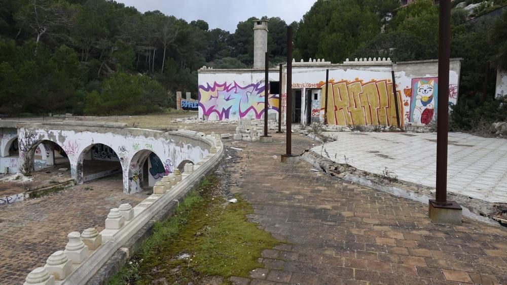 Así se degrada el viejo Casino de Mallorca