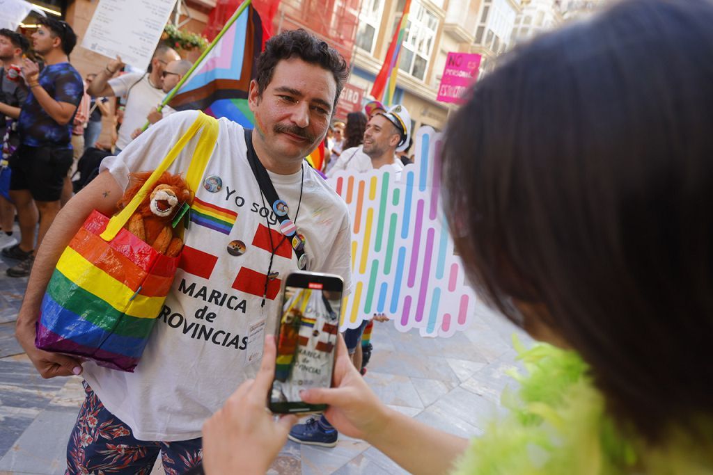 Todas las imágenes de la manifestación EnorgulleCT 2024 en Cartagena