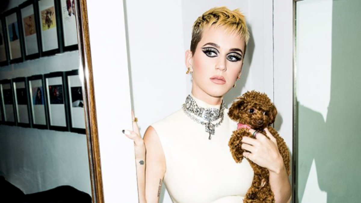 Doble 'eyeliner' a lo Katy Perry