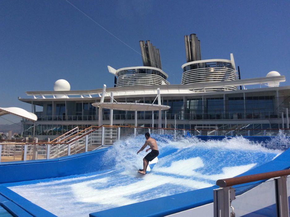 Passegem per l'interior del Harmony of the Seas, el creuer més gran del món, que aquest estiu tindrà base a Barcelona