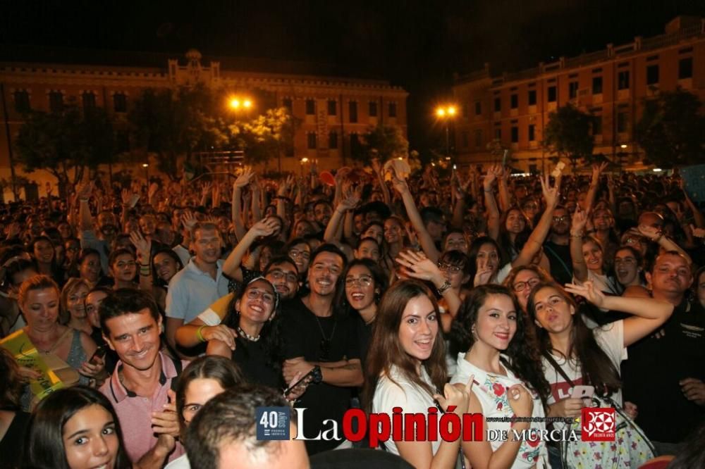 Concierto de Pablo Alborán el sábado en Murcia