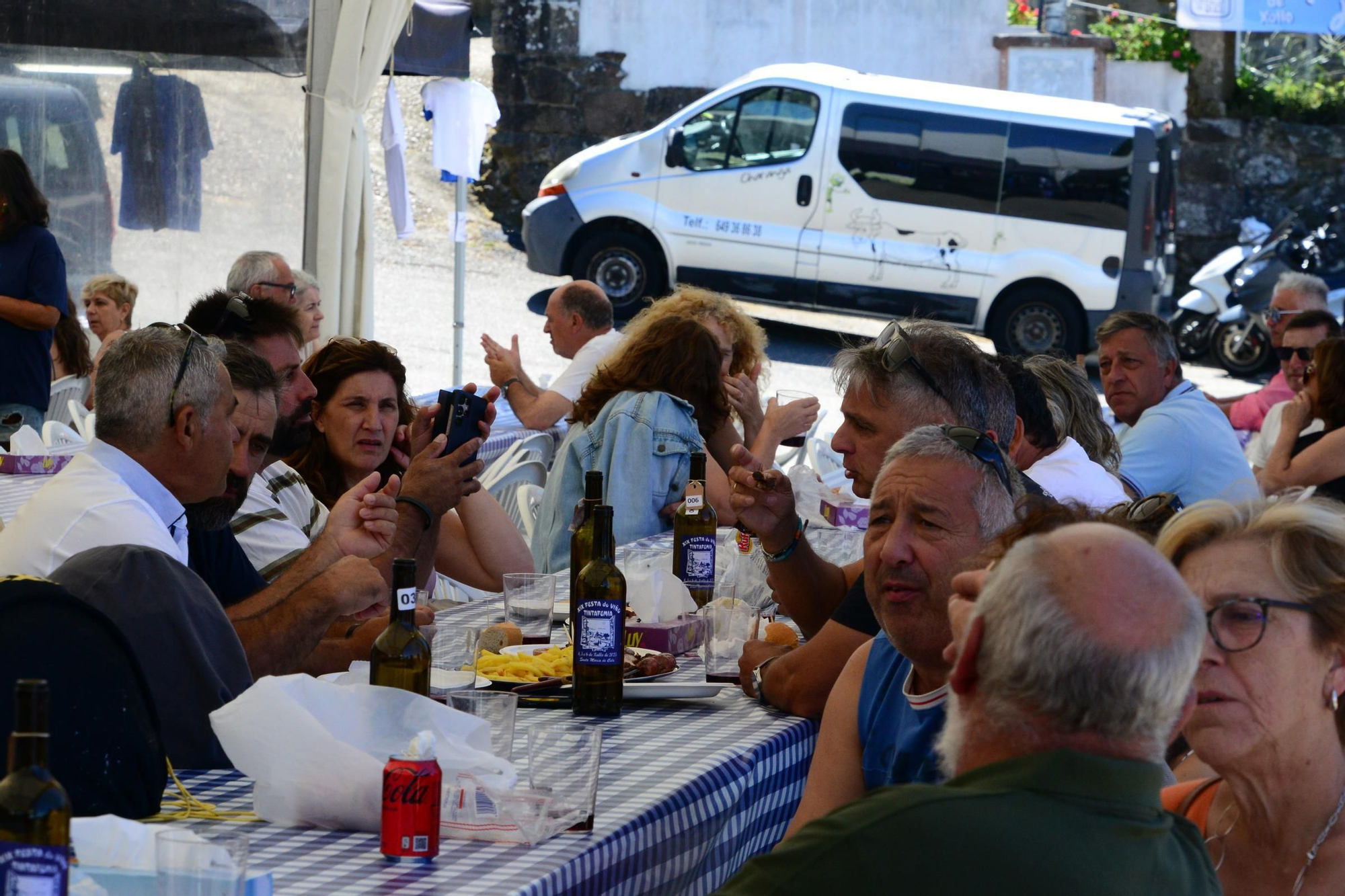 El último día de la XIX Festa do Tinta Femia de Cela