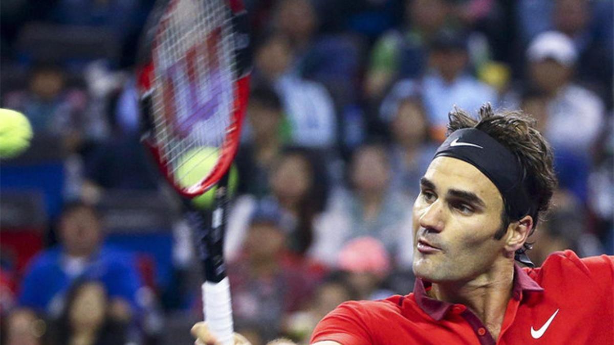 Federer, en el Masters 1000 de Shanghai