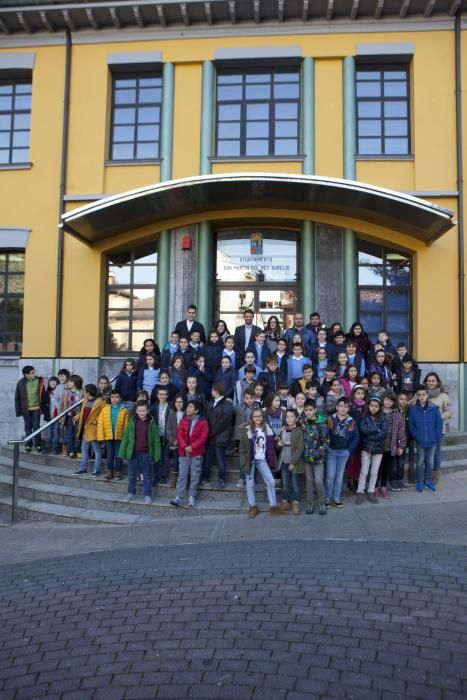 Pleno infantil en San Martín del Rey Aurelio