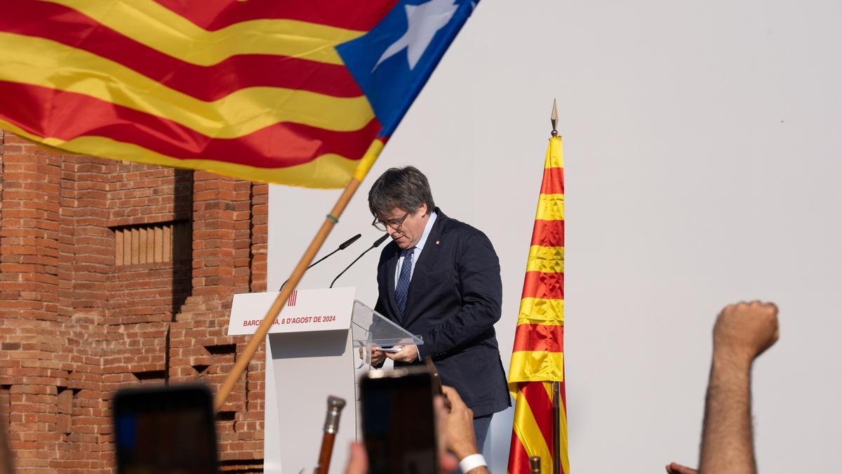 El expresidente de la Generalitat de Cataluña, Carles Puigdemont.