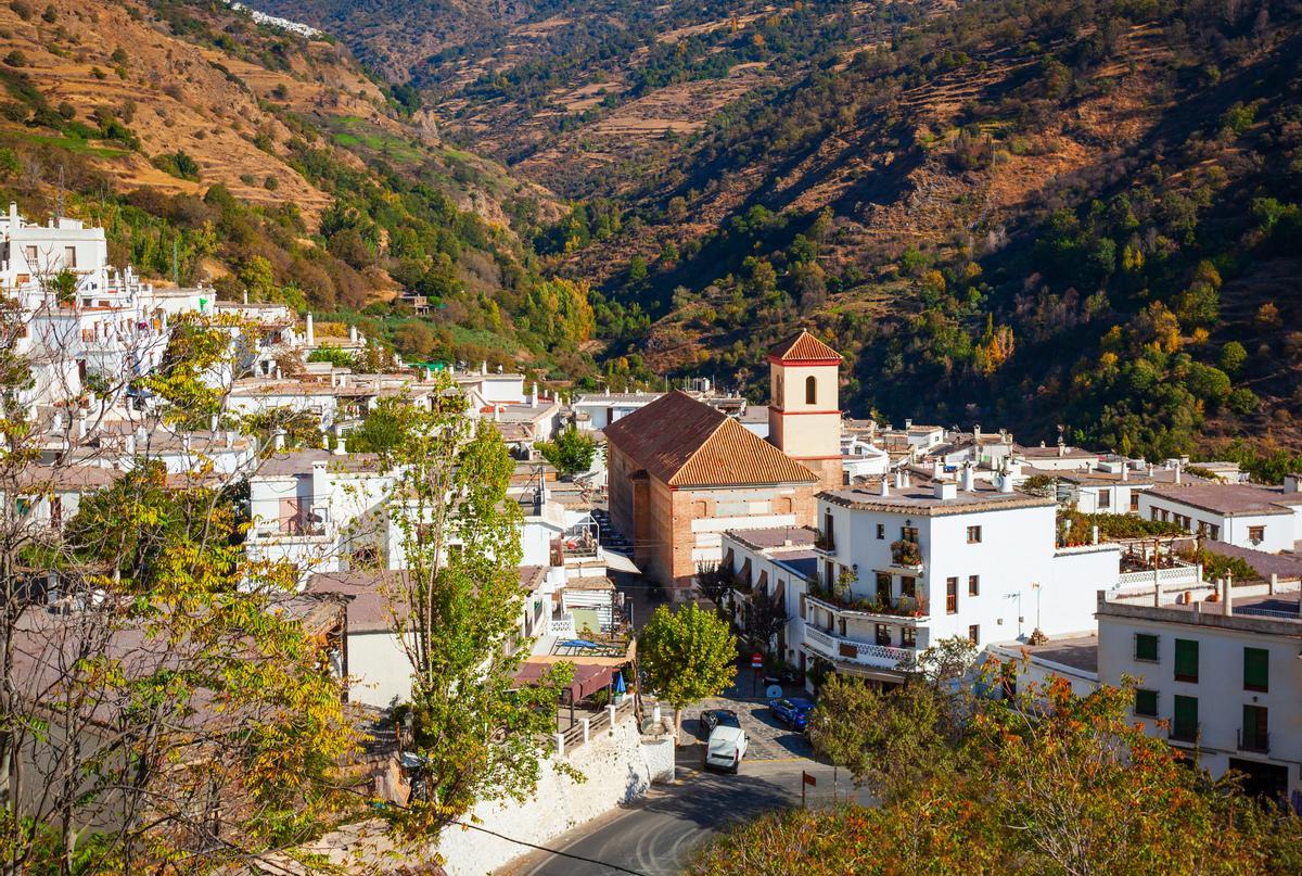 El pueblo granadino de Pampaneira
