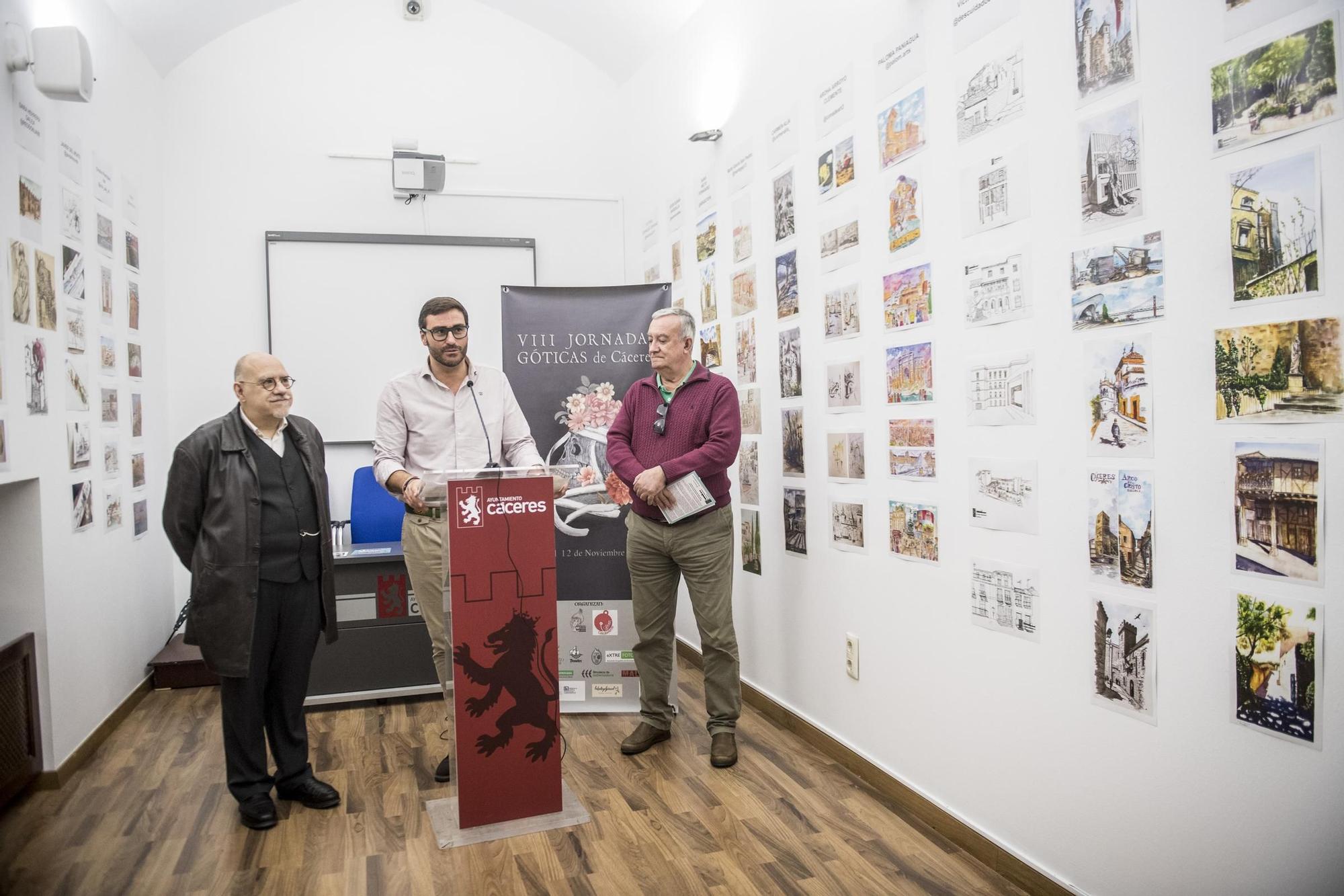 GALERÍA | Así fue la presentación de las Jornadas Góticas de Cáceres