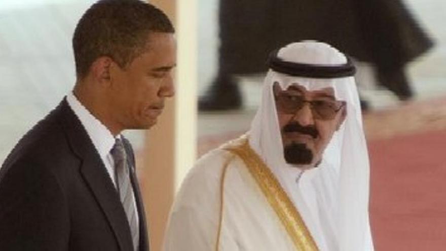 Obama llega a Arabia Saudí en comienzo de su gira por Oriente Medio y Europa