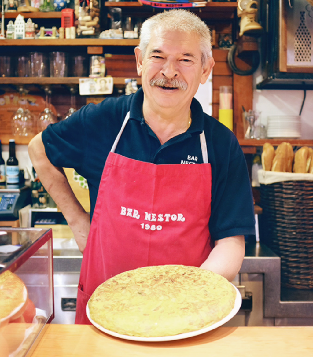 Néstor, Tortilla