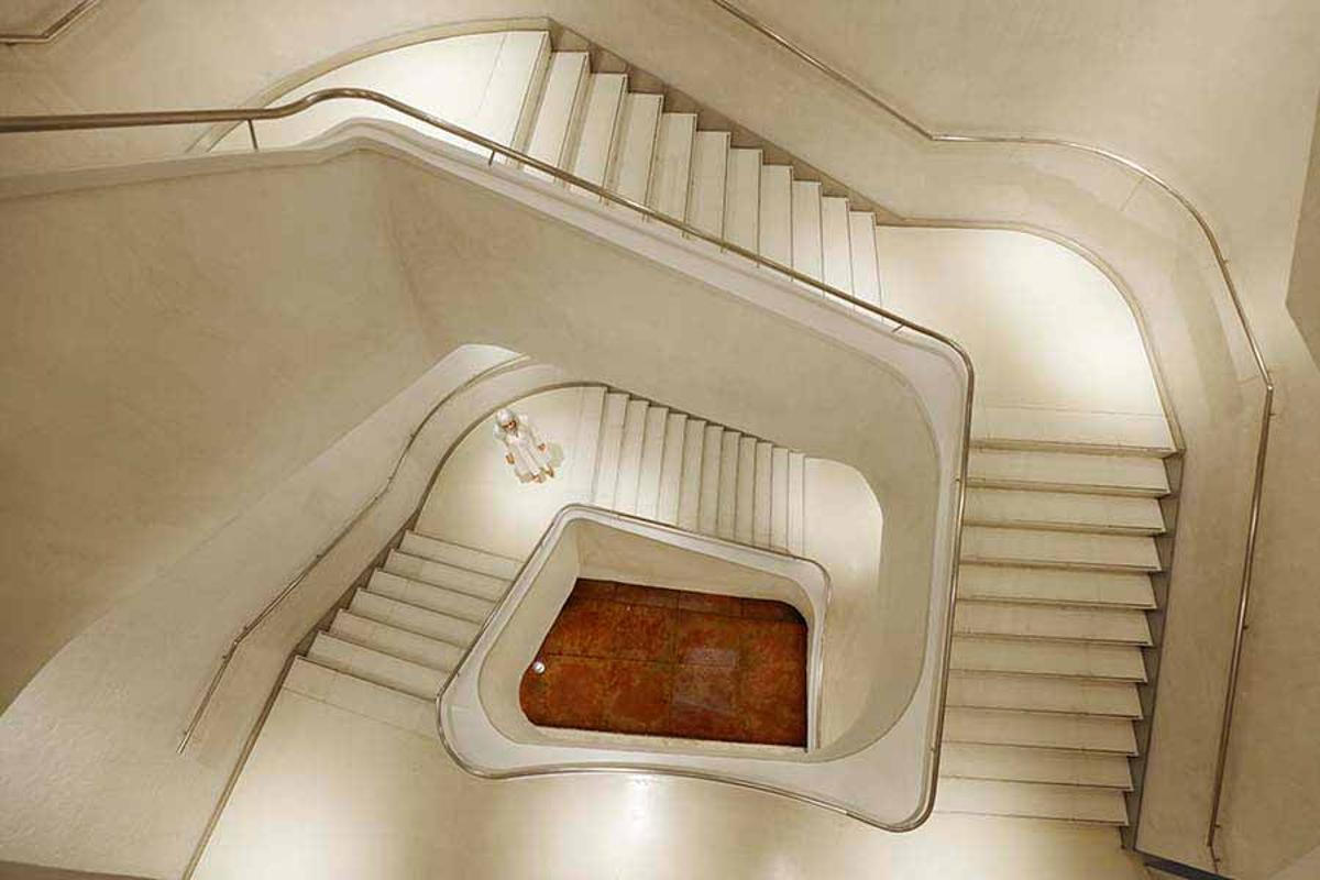 Al final de la escalera
