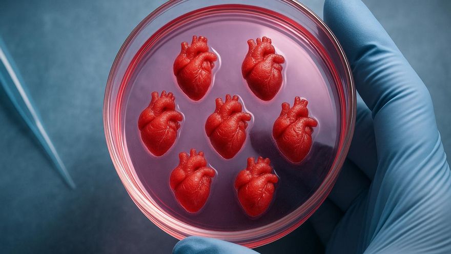 Pequeños corazones de laboratorio revolucionan el tratamiento de enfermedades cardiacas