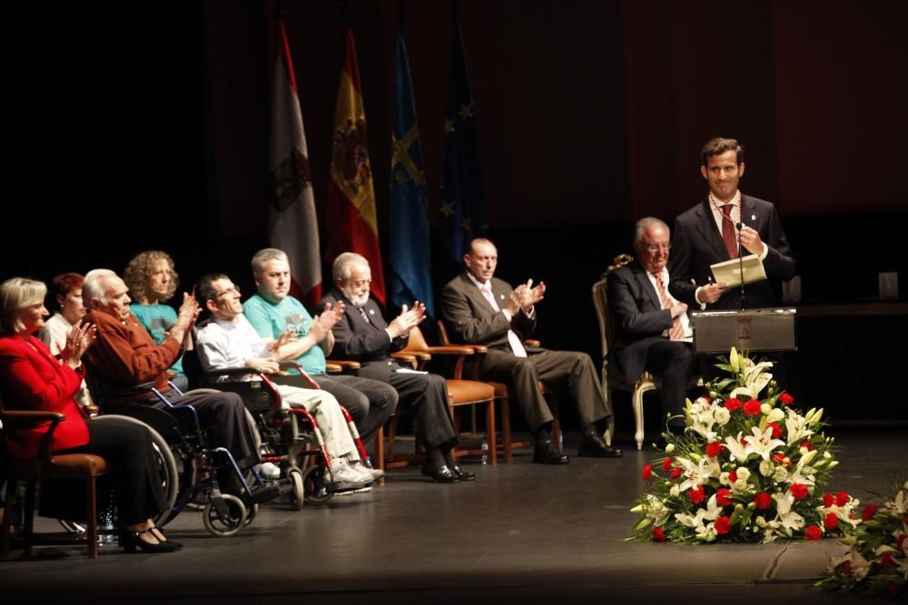 Entrega de las distinciones del Ayuntamiento de Gijón