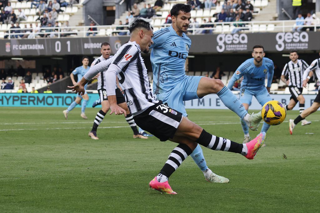 El encuentro entre el FC Cartagena y el Burgos, en imágenes