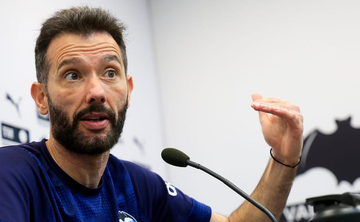 Corberán, este viernes en rueda de prensa