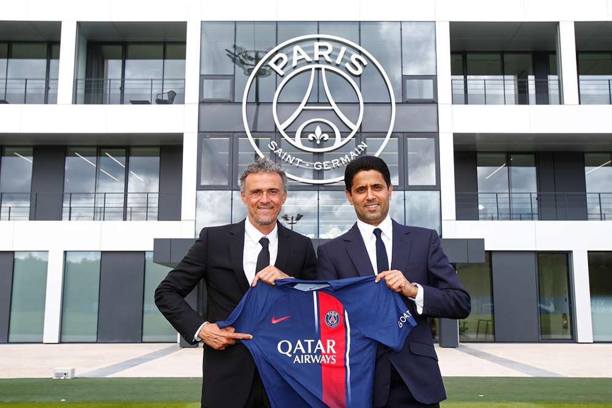 El centro de formación del PSG, inaugurado por Luis Enrique y Al-Khelaïfi
