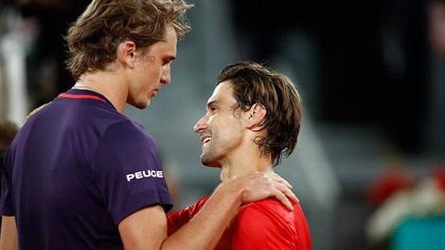 Ferrer deja de entrenar a Zverev