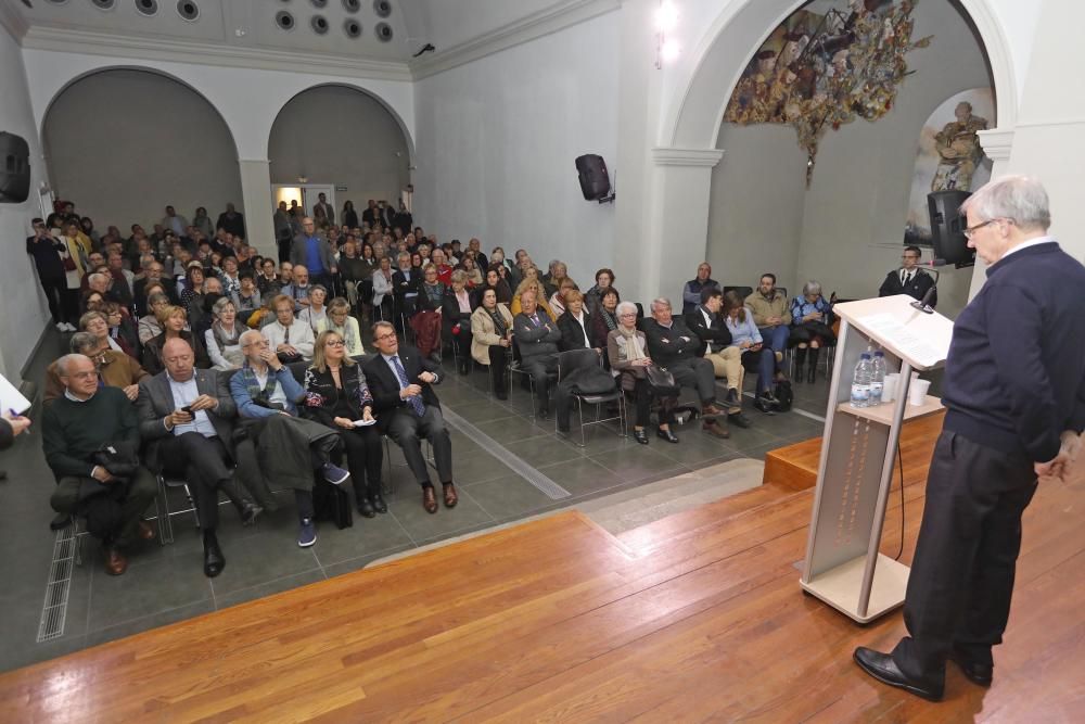 Artur Mas presenta Margaria de Arquer com a líder de Junts per Salt