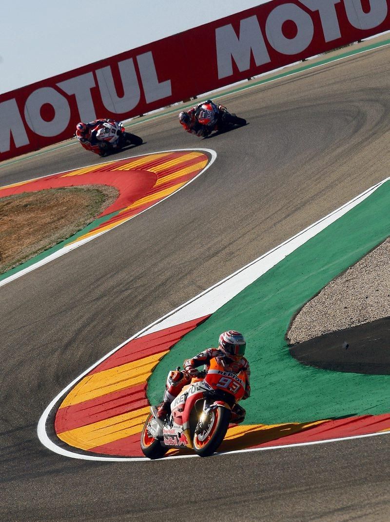 Segunda jornada de entrenamientos en Motorland