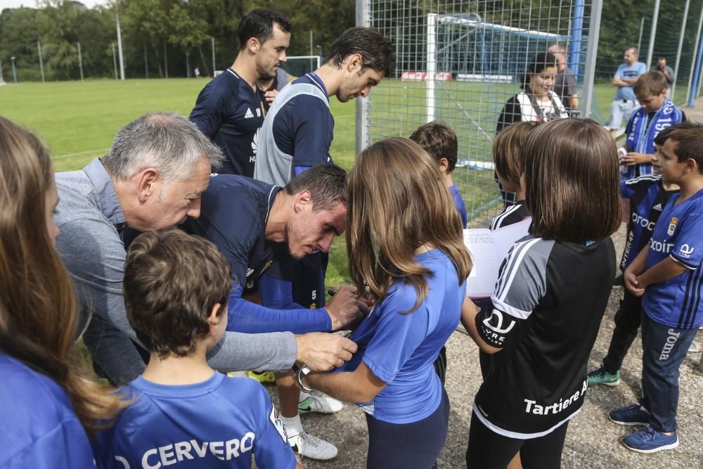 Entrenamiento del Oviedo